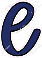 CUL 23.5" Individuals - Flat Navy Blue l