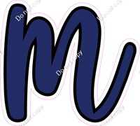 CUL 23.5" Individuals - Flat Navy Blue m