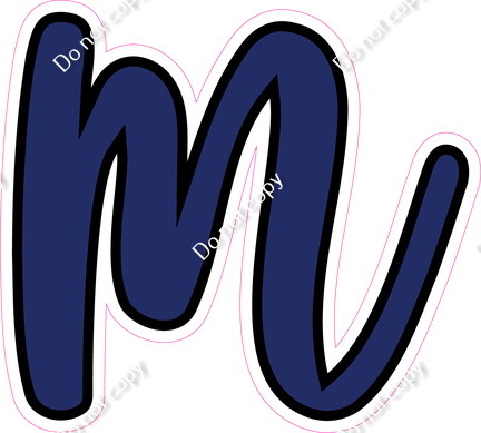 CUL 23.5" Individuals - Flat Navy Blue m