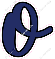 CUL 23.5" Individuals - Flat Navy Blue o