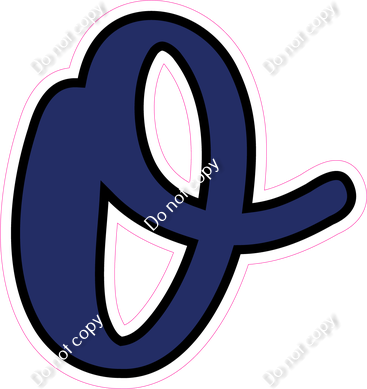 CUL 23.5" Individuals - Flat Navy Blue o