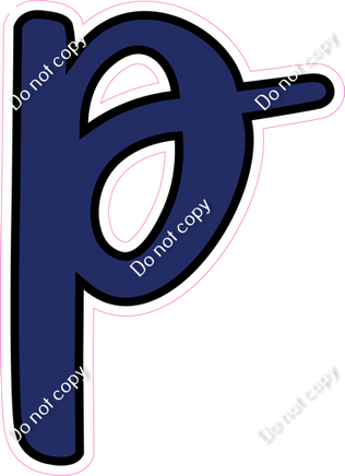 CUL 23.5" Individuals - Flat Navy Blue p