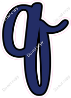 CUL 23.5" Individuals - Flat Navy Blue q