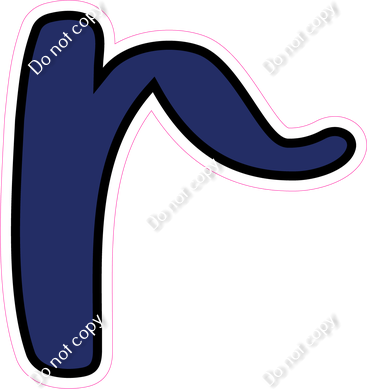 CUL 23.5" Individuals - Flat Navy Blue r