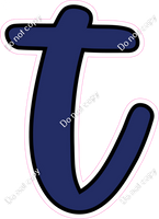 CUL 23.5" Individuals - Flat Navy Blue t