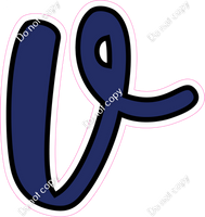 CUL 23.5" Individuals - Flat Navy Blue v