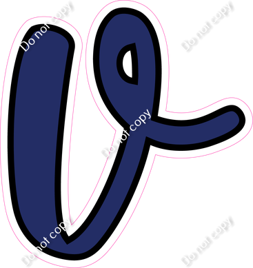 CUL 23.5" Individuals - Flat Navy Blue v