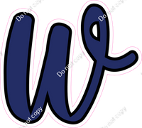 CUL 23.5" Individuals - Flat Navy Blue w