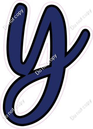 CUL 23.5" Individuals - Flat Navy Blue y