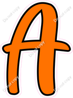 CUL 23.5" Individuals - Flat Orange A