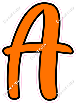 CUL 23.5" Individuals - Flat Orange A