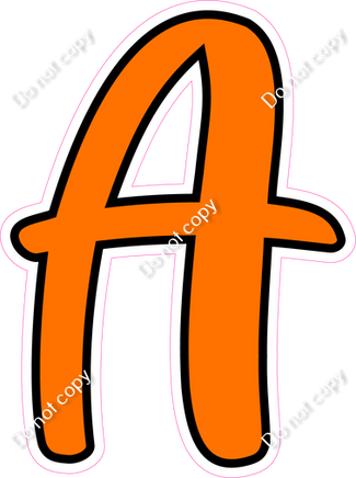 CUL 23.5" Individuals - Flat Orange A