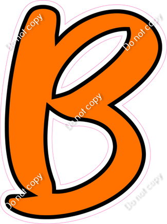 CUL 23.5" Individuals - Flat Orange B