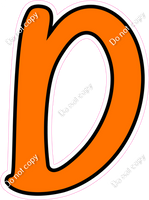 CUL 23.5" Individuals - Flat Orange D