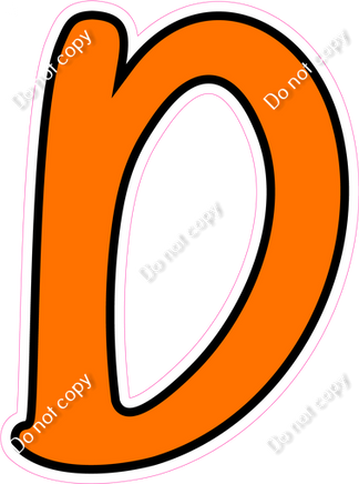 CUL 23.5" Individuals - Flat Orange D