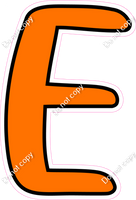 CUL 23.5" Individuals - Flat Orange E