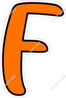 CUL 23.5" Individuals - Flat Orange F