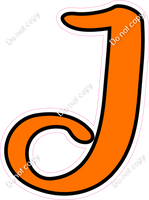 CUL 23.5" Individuals - Flat Orange J