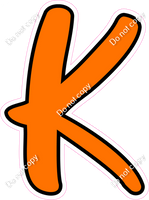 CUL 23.5" Individuals - Flat Orange K