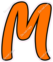 CUL 23.5" Individuals - Flat Orange M