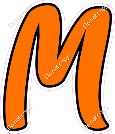 CUL 23.5" Individuals - Flat Orange M