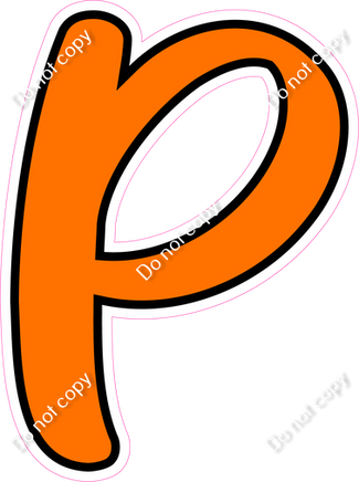 CUL 23.5" Individuals - Flat Orange P