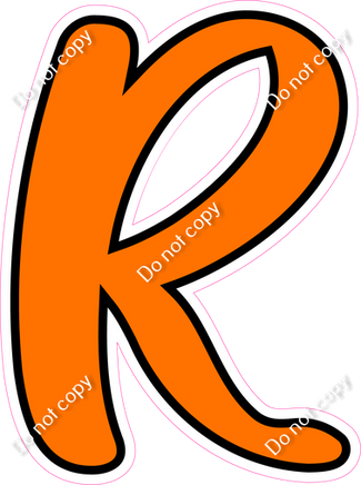 CUL 23.5" Individuals - Flat Orange R