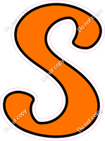 CUL 23.5" Individuals - Flat Orange S