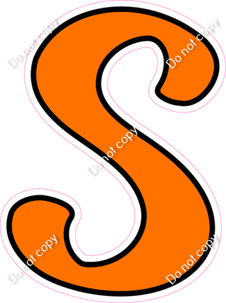 CUL 23.5" Individuals - Flat Orange S