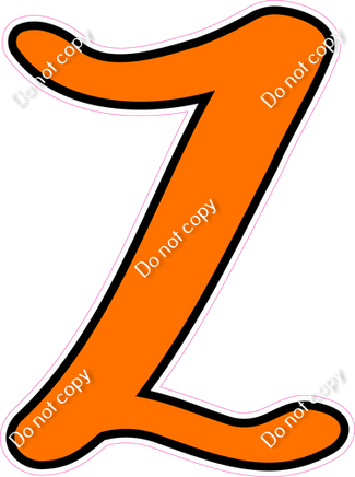 CUL 23.5" Individuals - Flat Orange Z