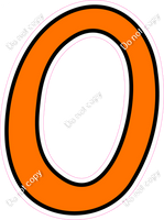 CUL 23.5" Individuals - Flat Orange