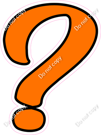 CUL 23.5" Individuals - Flat Orange ?