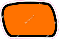 CUL 23.5" Individuals - Flat Orange Dash