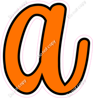 CUL 23.5" Individuals - Flat Orange a