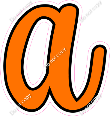 CUL 23.5" Individuals - Flat Orange a