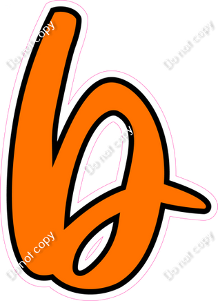 CUL 23.5" Individuals - Flat Orange b