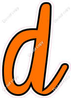 CUL 23.5" Individuals - Flat Orange d