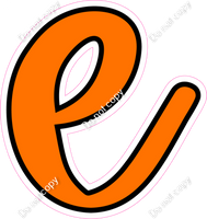 CUL 23.5" Individuals - Flat Orange e