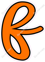 CUL 23.5" Individuals - Flat Orange f