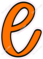 CUL 23.5" Individuals - Flat Orange l