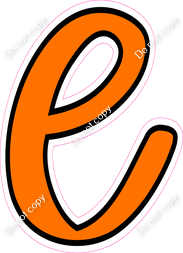 CUL 23.5" Individuals - Flat Orange l