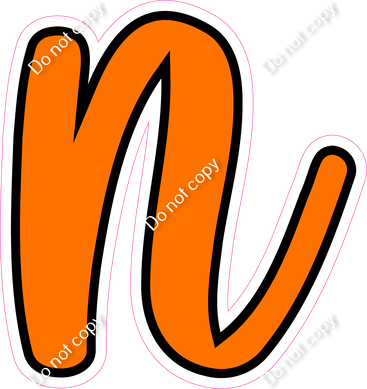 CUL 23.5" Individuals - Flat Orange n