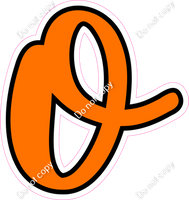 CUL 23.5" Individuals - Flat Orange o