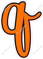 CUL 23.5" Individuals - Flat Orange q