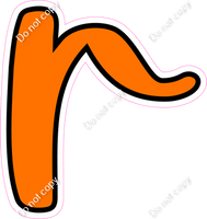 CUL 23.5" Individuals - Flat Orange r