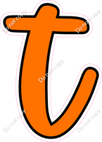 CUL 23.5" Individuals - Flat Orange t