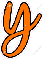 CUL 23.5" Individuals - Flat Orange y