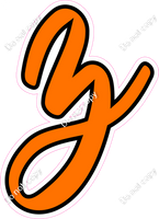 CUL 23.5" Individuals - Flat Orange z