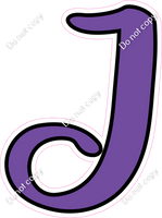 CUL 23.5" Individuals - Flat Purple J