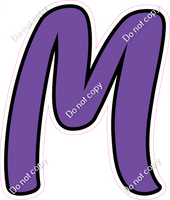 CUL 23.5" Individuals - Flat Purple M